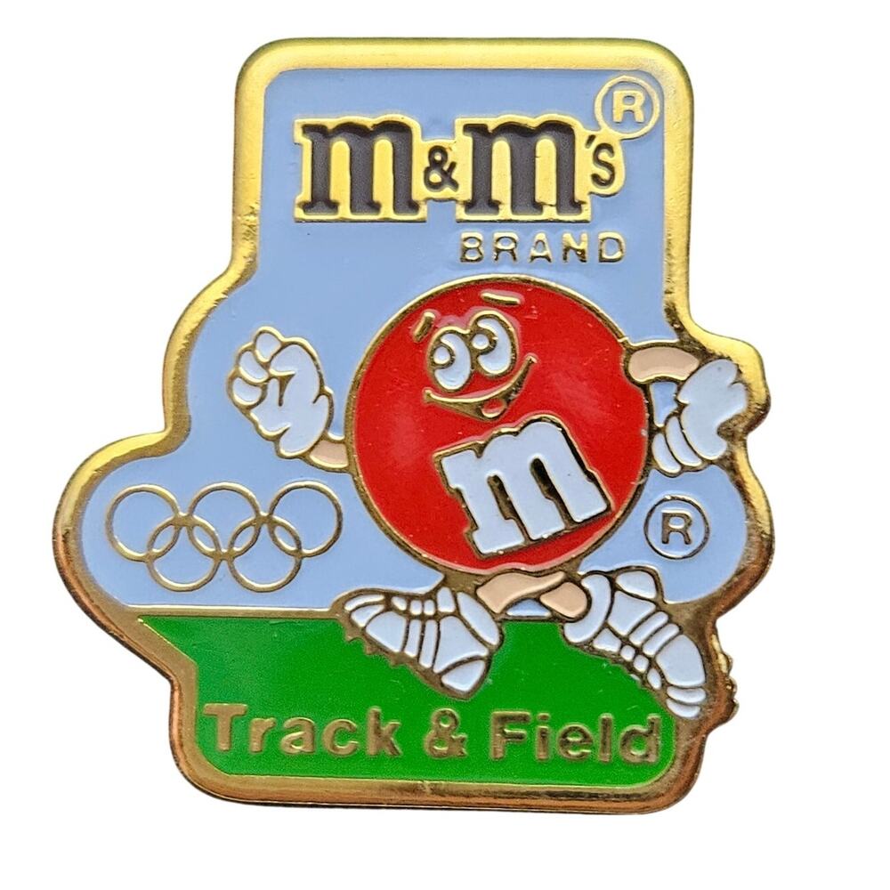 1991 Canadian Olympic Association Track and Field M&M Pin 1992 Winter France